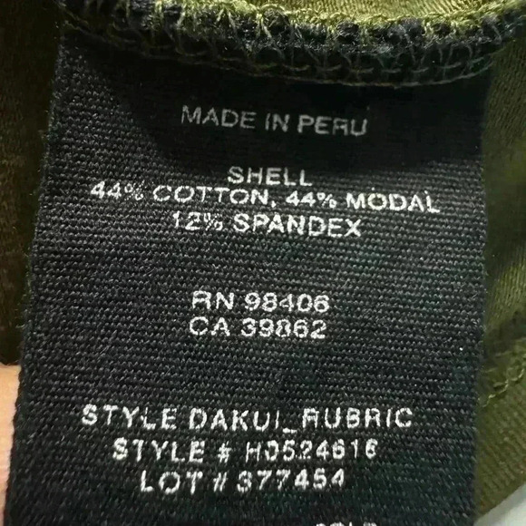 Theory Women’s P Small Knotted Tie Front Olive Green Above Knee T Shirt Dress - Picture 8 of 11